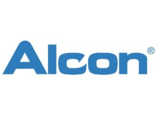 Alcon logo - a stylized representation of the company's name.